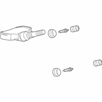 OEM Chevrolet Tire Pressure Sensor - 13598775