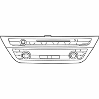 OEM 2018 BMW 530i REP. KIT FOR RADIO/CLIMATE C - 61-31-5-A0A-280