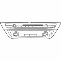 OEM BMW M550i xDrive REP. KIT FOR RADIO/CLIMATE C - 61-31-5-A0A-280