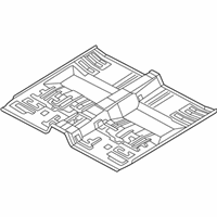 OEM 2001 Hyundai Sonata Panel-Front Floor - 65111-38100