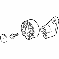 OEM 1999 BMW 740i Adjusting Pulley With Lever - 11-28-1-742-859