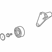 OEM 1995 BMW 840Ci Adjusting Pulley - 11-28-1-736-724