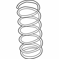 OEM Infiniti M56 Front Suspension-Coil Spring - 54010-1MD2A