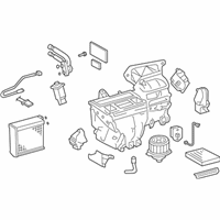 OEM 2006 Toyota Matrix AC Assembly - 87010-02700