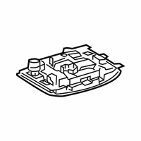 OEM 2021 Lexus ES250 Lamp Sub-Assembly Map - 81208-33020-A0