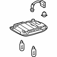 OEM Toyota Matrix Map Lamp Assembly - 81260-02340-B0