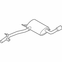 OEM BMW X3 Rear Muffler - 18-30-8-519-466