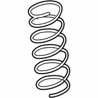 OEM 2018 Toyota 4Runner Coil Spring - 48131-35630