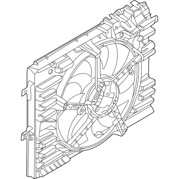 OEM Ford Mustang Fan Module - KR3Z-8C607-A