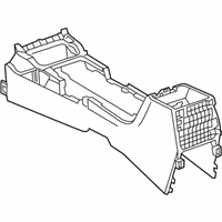 OEM 2021 Toyota Corolla Console Base - 58810-02020-C0