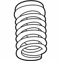 OEM 1999 Ford F-150 Coil Spring - 3L3Z-5310-ZA