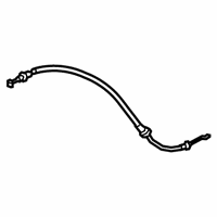 OEM 2019 Jeep Wrangler Cable-Inside Lock Cable - 68301927AA