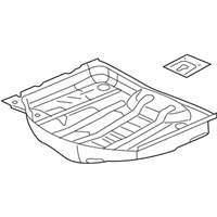 OEM Chrysler Pan-Rear Floor - 4780793AI