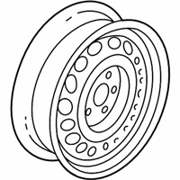 OEM Chrysler PT Cruiser Wheel-Steel - 5272864AE