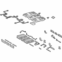 OEM Lexus Hv Supply Battery Assembly - G9510-48031