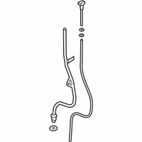 OEM 2021 BMW X5 OIL DIPSTICK WITH GUIDE TUBE - 11-43-7-933-917