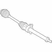 OEM BMW X2 Right Cv Axle Assembly - 31-60-8-611-938