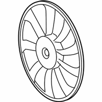 OEM 2020 Lexus NX300h Fan - 16361-36140