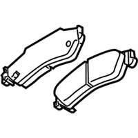 OEM 2011 Cadillac SRX Brake Pads - 19421343