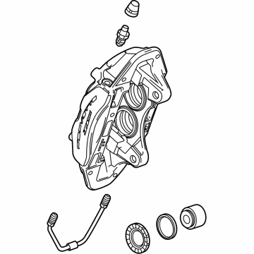 OEM 2022 Chevrolet Corvette Caliper - 84733259