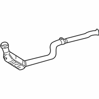 OEM 2001 Lincoln LS Catalytic Converter - 1R8Z-5E212-DA