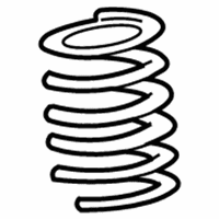 OEM 2003 Ford Explorer Coil Spring - 1L2Z-5310-BA