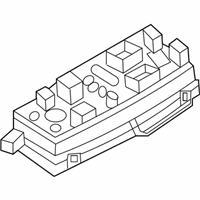 OEM 2007 Hyundai Entourage Engine Room Junction Box Assembly - 91950-4D110