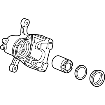 OEM 2021 Cadillac CT4 Caliper - 84794927