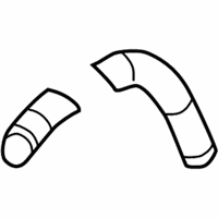 OEM 2002 Jeep Liberty PCV Valve Hose - 52109572AA