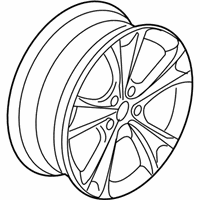 OEM 2011 Honda Accord Disk, Aluminum Wheel (18X8J) (Tpms) (Enkei) - 42700-TE1-A83