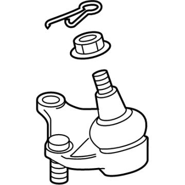 OEM 2022 Toyota Corolla Cross Ball Joint - 43330-09C10