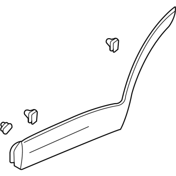 OEM 2022 Buick Encore GX Lower Molding - 42755485