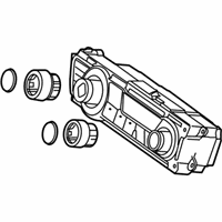 OEM 2013 Honda Civic Control Assy., Auto Air Conditioner *NH587L* (GLOSS ONE BLACK) - 79600-TR6-A41ZB