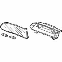 OEM 2013 Honda Civic Meter Assembly, Combination - 78100-TR0-A13