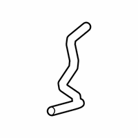 OEM Toyota Overflow Hose - 16261-0T190