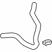 OEM 2021 Toyota Corolla Lower Hose - 16572-37190