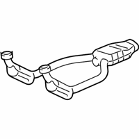 OEM 2005 Ford Thunderbird Catalytic Converter - 5W6Z-5F250-AA