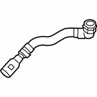 OEM 2014 BMW X6 Radiator Return Line - 32-41-6-792-491