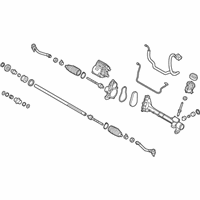 OEM 2019 Kia Sedona Gear & Linkage Assembly - 57700A9550