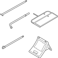 OEM 2016 Infiniti QX80 Tool Set - 99501-1LA0C