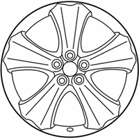 OEM 2012 Infiniti FX50 Wheel Rim - D0300-3EV8A