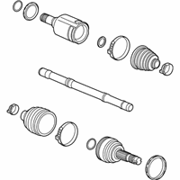 OEM 2019 Buick Encore Axle Assembly - 42649034