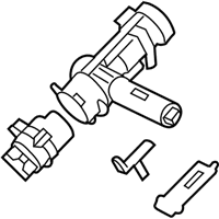 OEM 2007 Kia Amanti Steering Lock Assembly - 819103F510