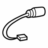 OEM 2008 BMW Z4 Brake Pad Sensor, Front - 34-35-1-164-371