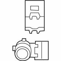 OEM 2015 Acura TLX Sensor Assembly, Parking (Graphite Luster Metallic) - 39680-TV0-E11YG