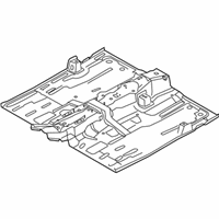 OEM 2009 Ford Focus Front Floor Pan - 8S4Z-5411135-A