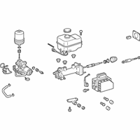 OEM 2019 Toyota Tacoma Booster Assembly - 47050-04180