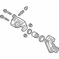 OEM 2020 Nissan Leaf Brake-Rear LH - 44011-3NF0A