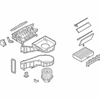 OEM Kia Amanti A/C Evaporator Core - 971003B100