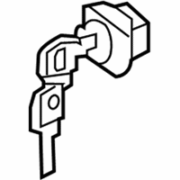 OEM 2017 Infiniti QX30 Key Assembly Cylinder Lock - 80560-5DM0A